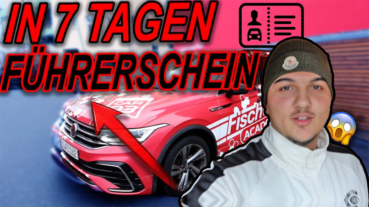 Führerschein in nur 7 Tagen?! 😱🚘 (Crashkurs)
