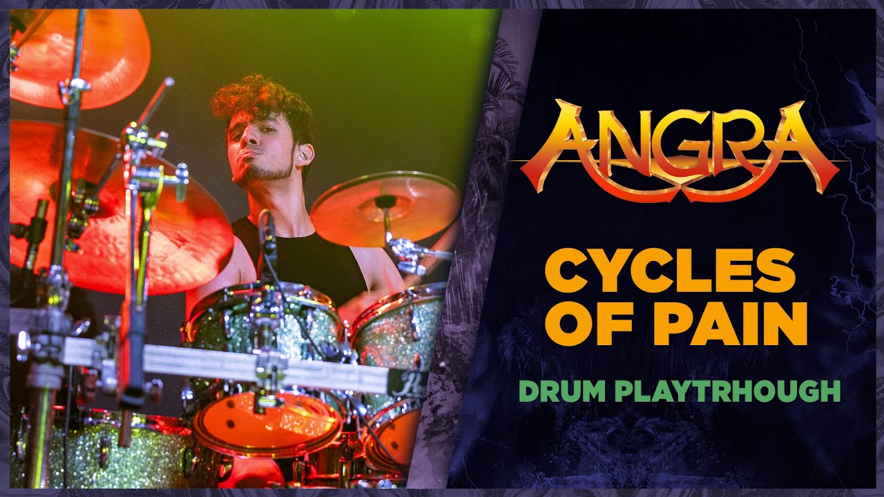 CYCLES OF PAIN - ANGRA - BRUNO VALVERDE - DRUM PLAYTHROUGH