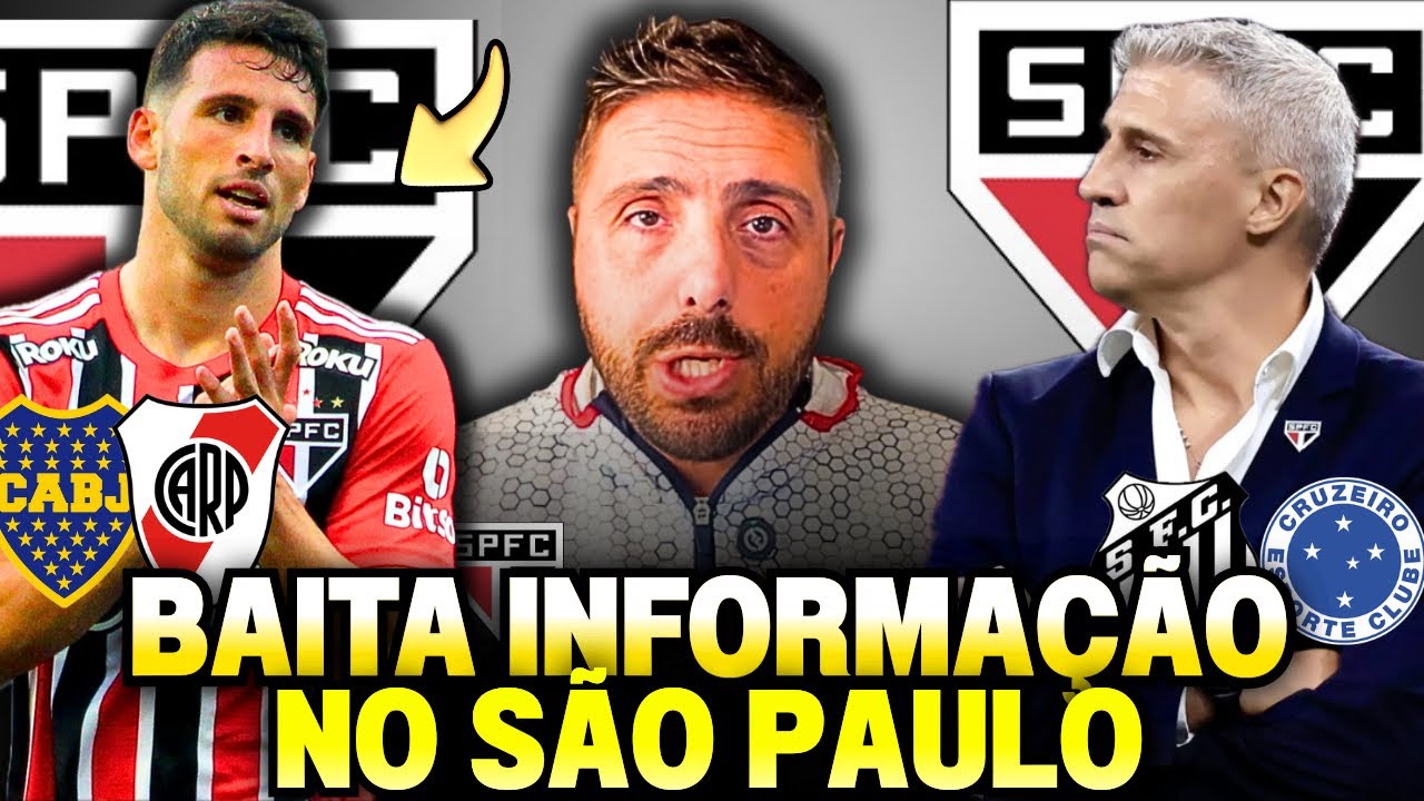EXCLUSIVO🚨CALLERI PODE DEIXAR O SP? | CRESPO NA MIRA DE SANTOS E CRUZEIRO? | NOTÍCIAS DO SÃO PAULO