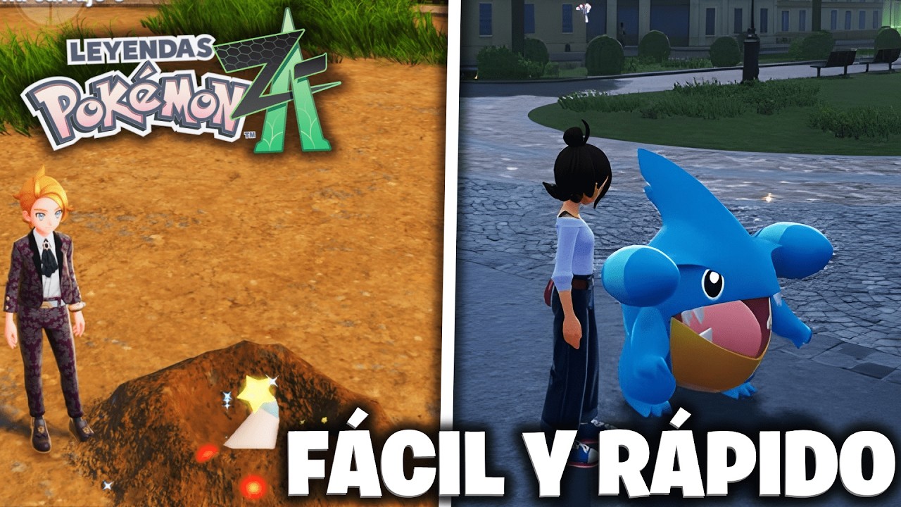 🦈 ✨ MÉTODO DEFINITIVO de GIBLE SHINY HUNTING en POKÉMON LEYENDAS Z-A 🦈 ✨