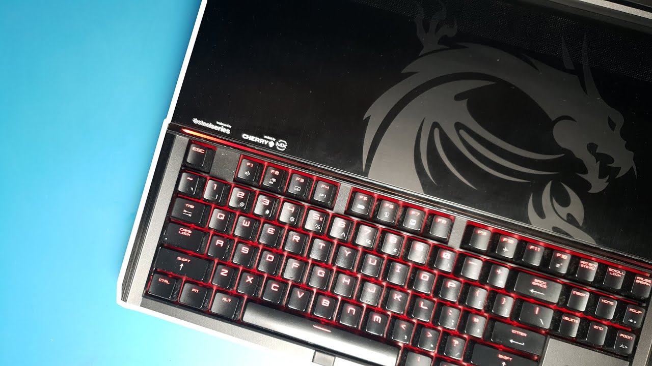 Mechaniczna klawiatura w laptopie 😱 MSI GT80S Titan SLI