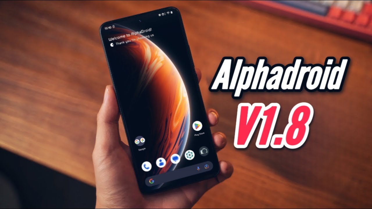 CrDroid Alternative is here ft. AlphaDroid V1.8