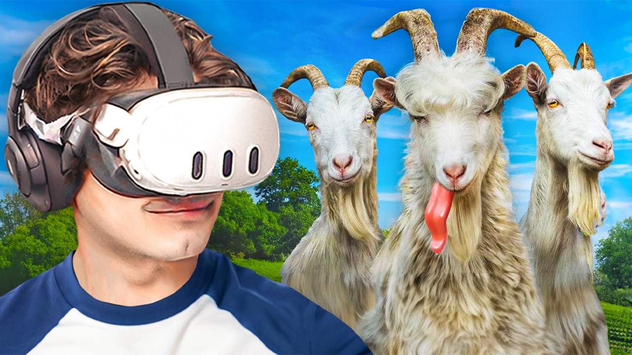 KEÇİ OLMA SİMÜLASYONU - iplusd VR Goat Simulator 3