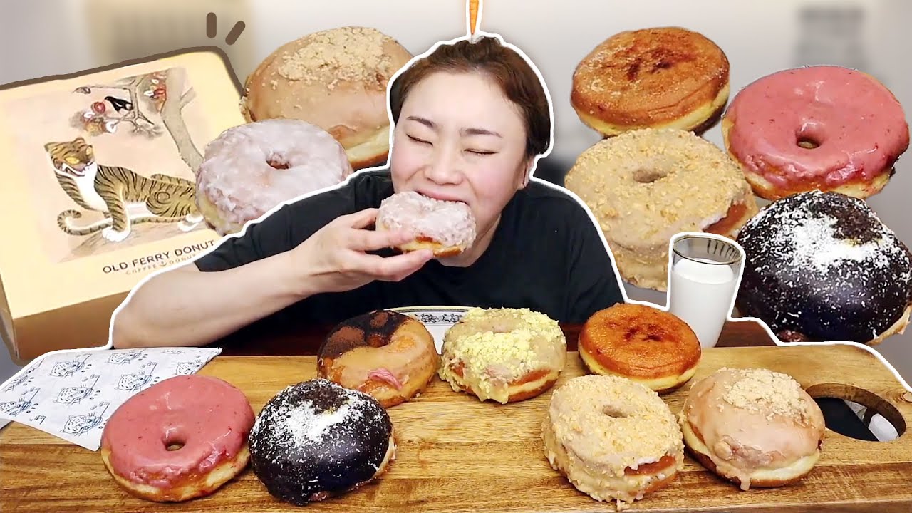 '올드페리도넛' 도넛들 먹방~!! 20210628/Mukbang, eating show