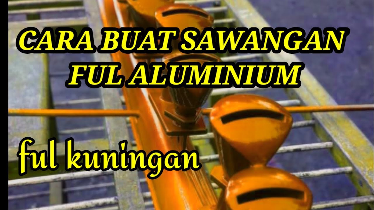 CARA MEMBUAT SAWANGAN MERPATI FUL ALUMINIUM #hatongmerpati #sawanganmerpati
