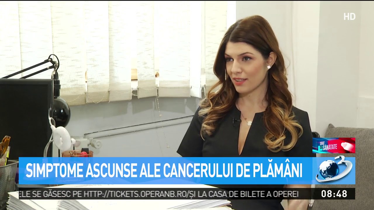 Sfat de sănătate. Cancerul pulmonar, boala ascunsă