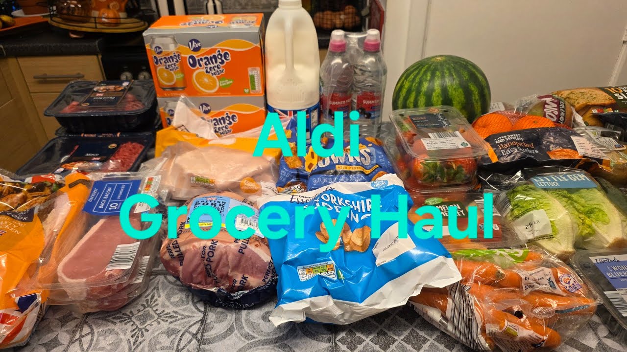 | Aldi Grocery Haul | With Prices |