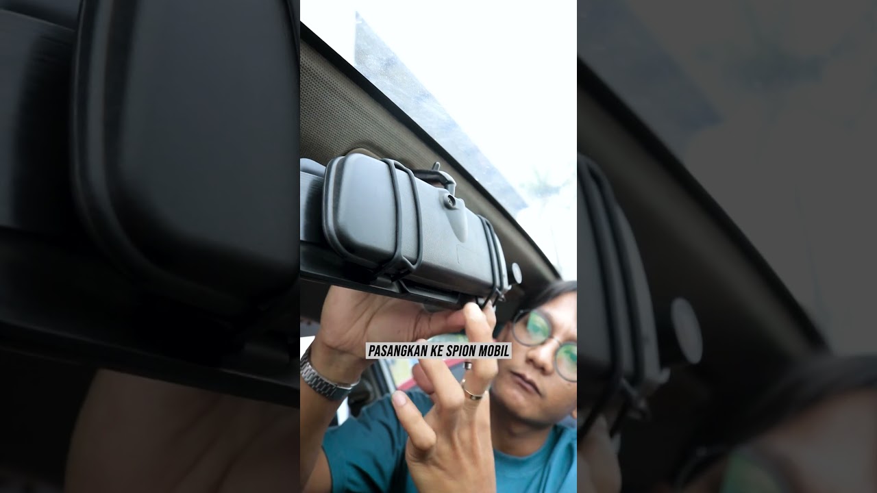 PASANG DASHCAM ANTI RIBET DI SPION MOBIL