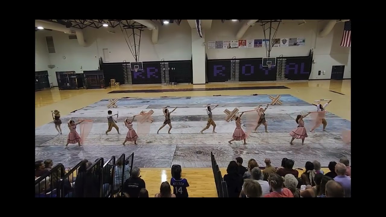 River Ridge High School Winterguard 2025 - Like Real People Do - Friends and Family Show
