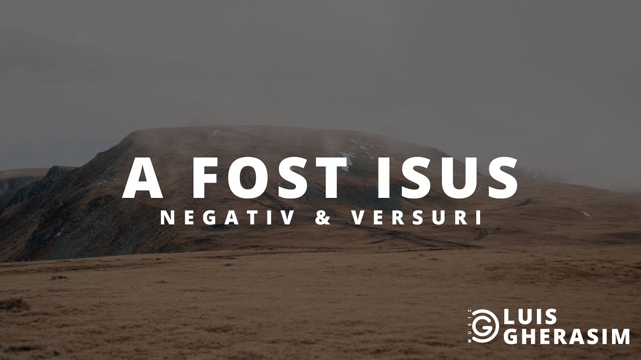 A fost Isus || Negativ & Versuri  (Emma Repede, Adi Kovaci & Band)