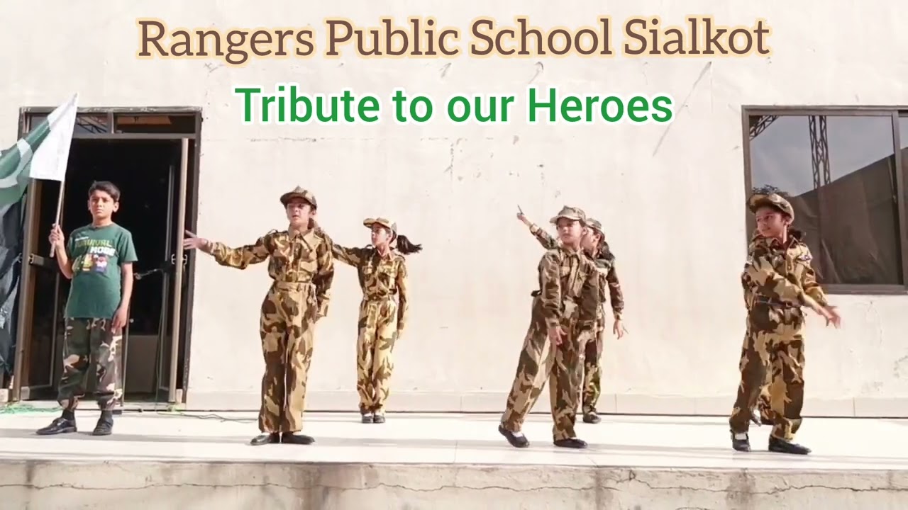 Hmara Pakistan | National song performance | By RPS Sialkot!