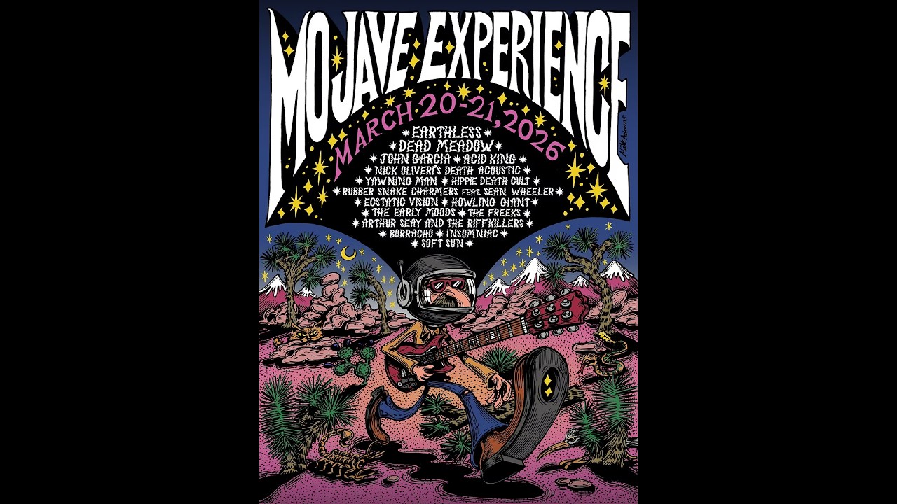 Mojave Experience Festival Lineup Deep Dive | Earthless, Dead Meadow, Acid King | Patrick Brink