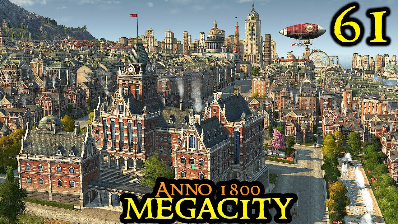 A New WORLD ORDER  - Anno 1800 MEGACITY || ULTRA Hard & 120 Mods - ALL DLCs | Part 61