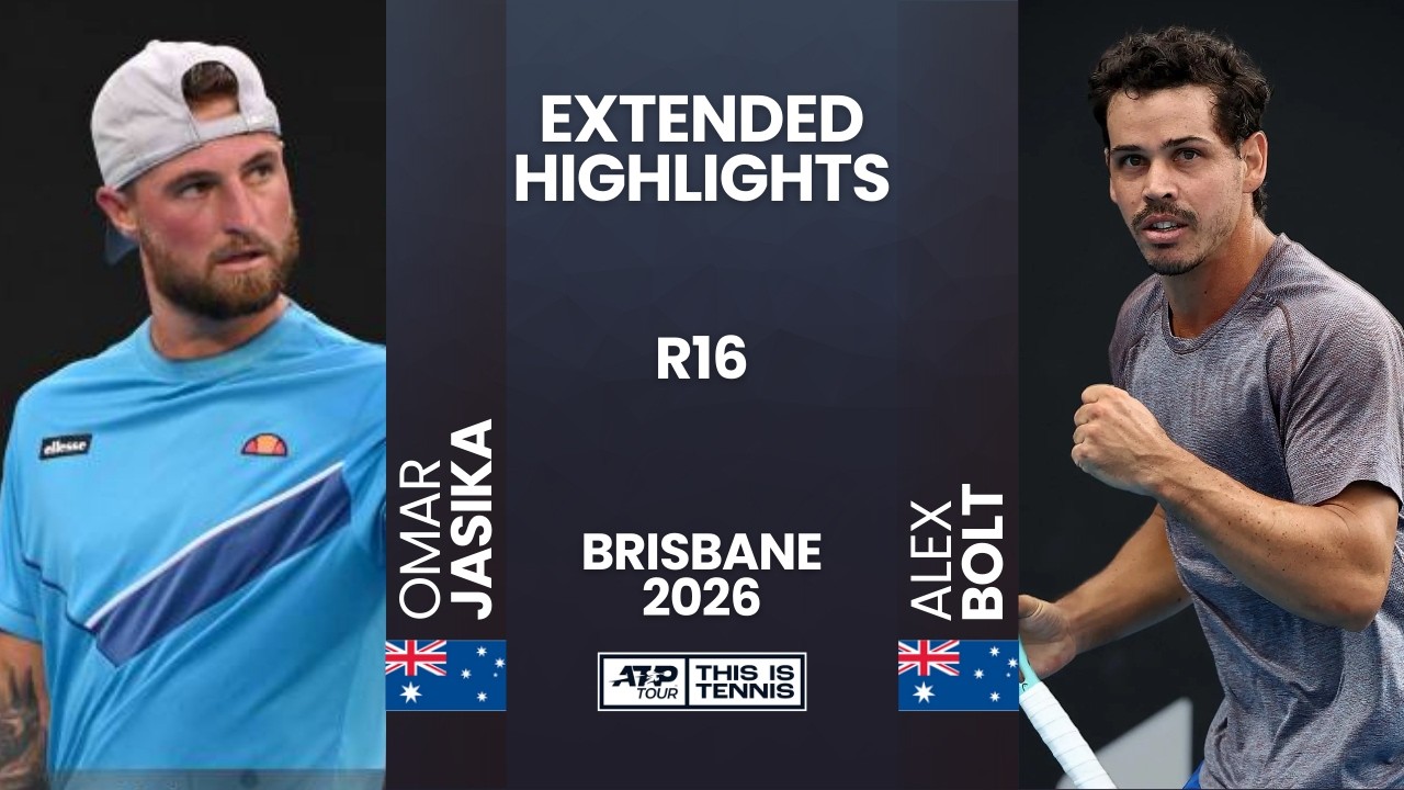 Omar Jasika vs Alex Bolt | Round of 16 Highlights | ATP Challenger Brisbane 2026