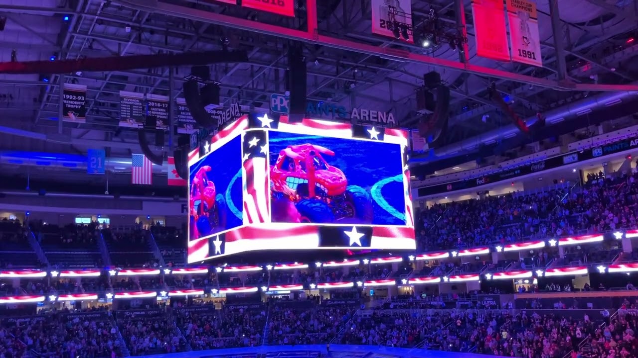 Angelina Sings NA at Monster Jam