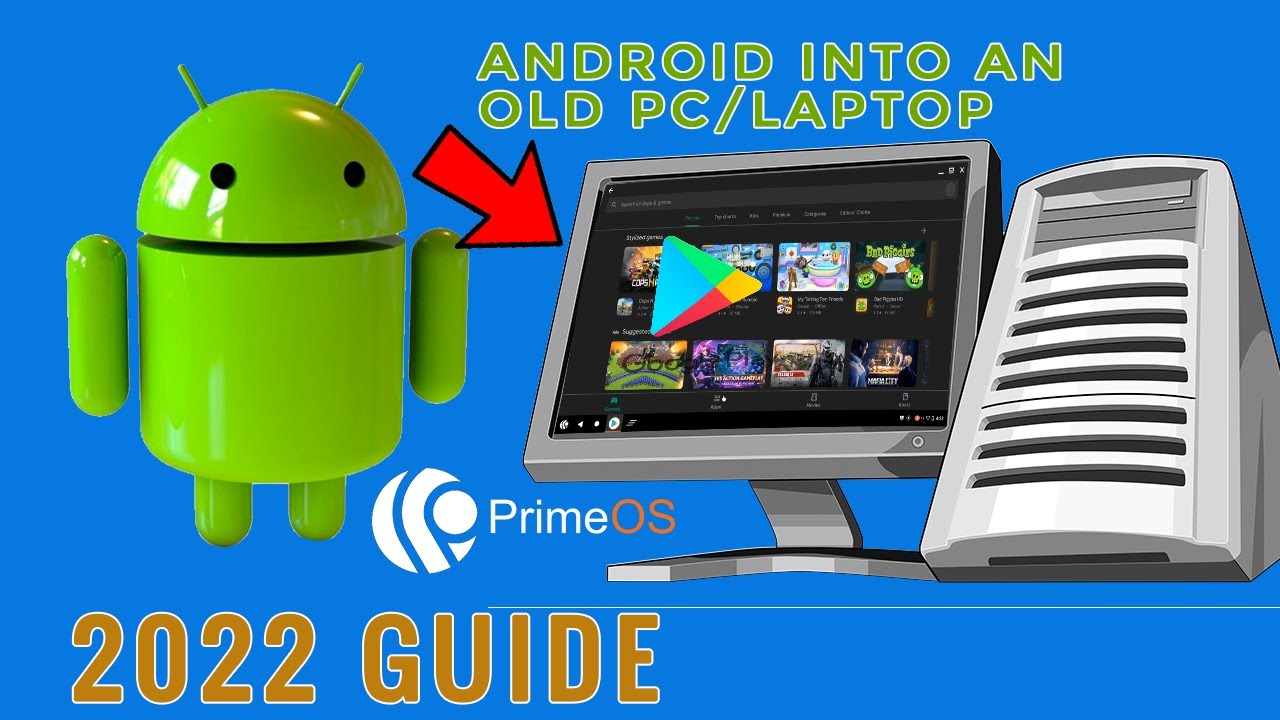 How to Install Android based OS into a PC/Laptop | Prime OS
