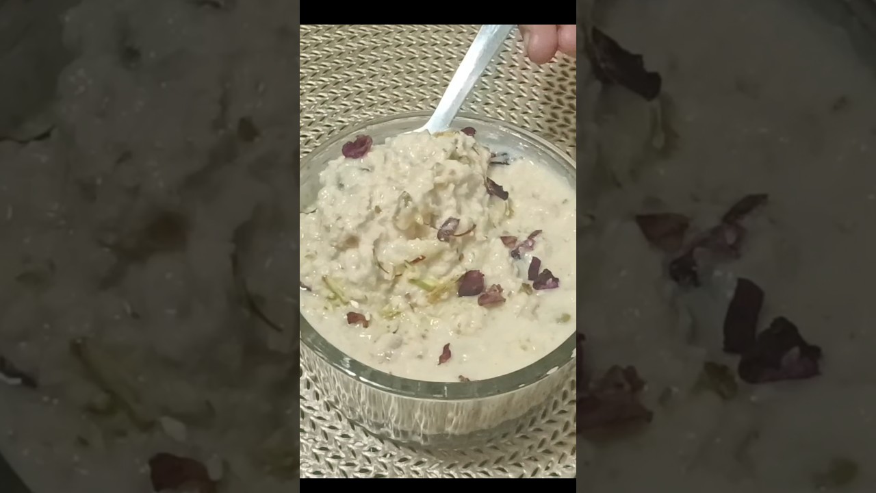 Lacchedar Rabri Recipe #shorts
