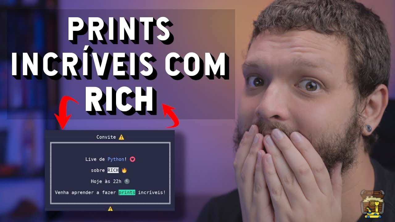 Rich: fazendo prints incríveis  | Live de Python #224