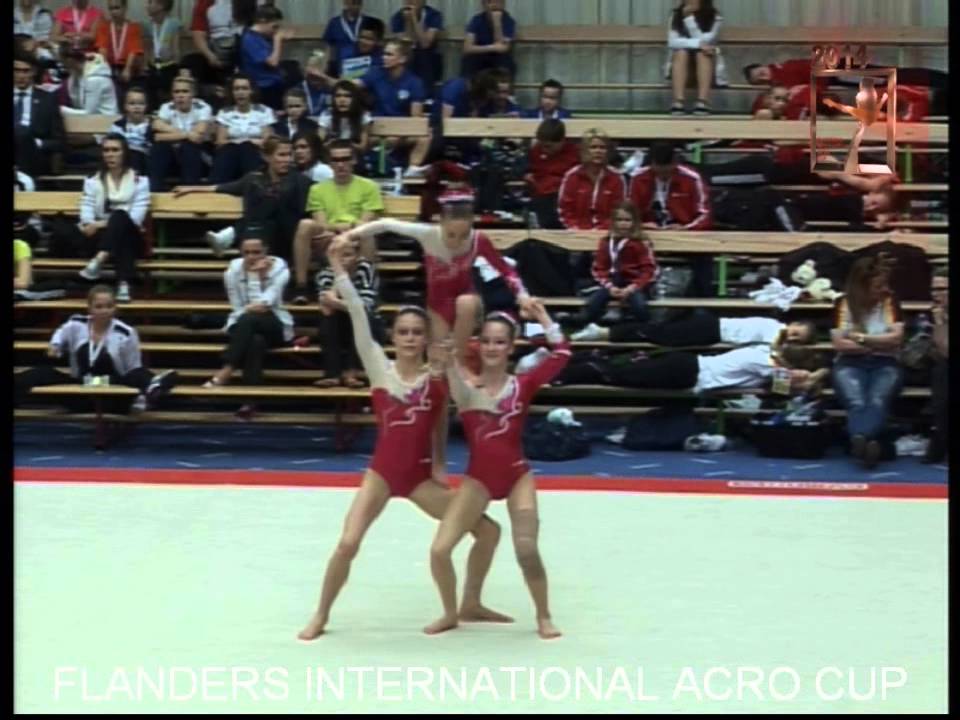 Sportac Deinze Youth 2 Group Qualif Axelle Irma Alessia FIAC 2014