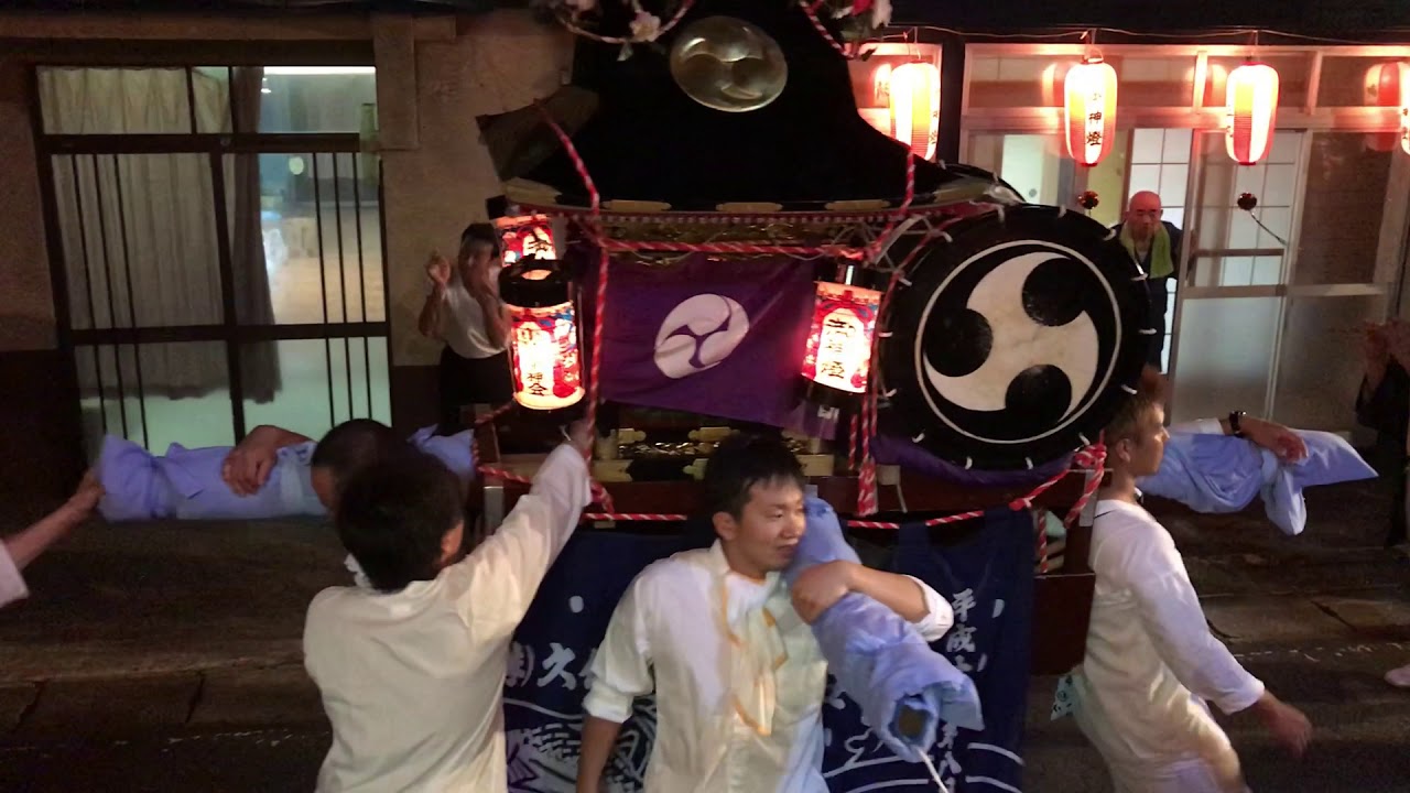 2019年 8月15日 小沢八幡宮例大祭 戻り神楽