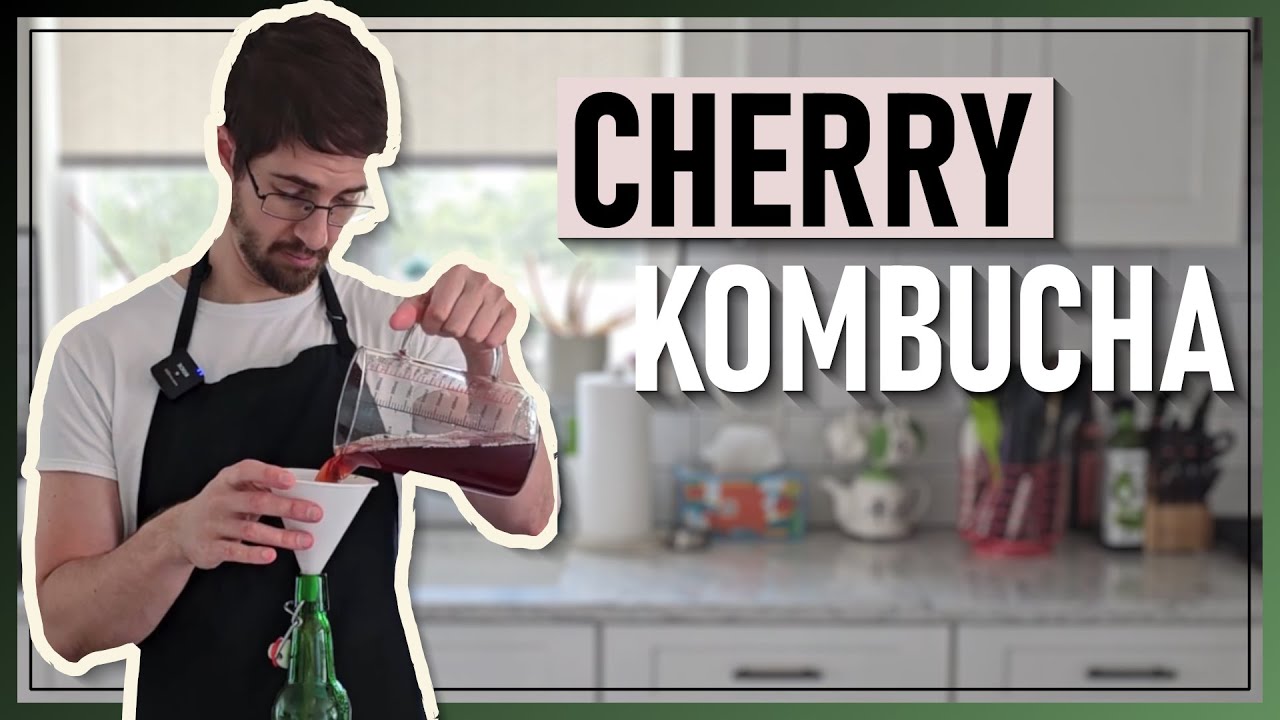 Cherry Cola, Cherry Limeade, and More!  6 Cherry Kombucha Recipes to Try!