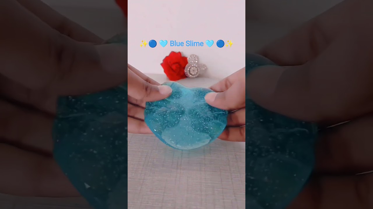 ✨🔵🩵 Blue Slime 🩵🔵✨# like subscribe ✨🔵🩵🩵🔵✨