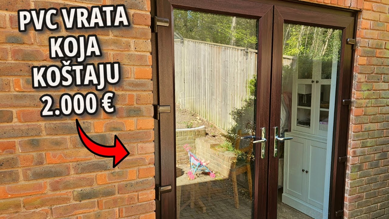 PVC vrata koja koštaju 2.000€ 🚪