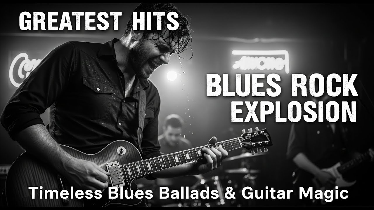 Eric Clapton, John Mayer, Gary Moore Inspired | Rock Blues Ballads Nostalgic