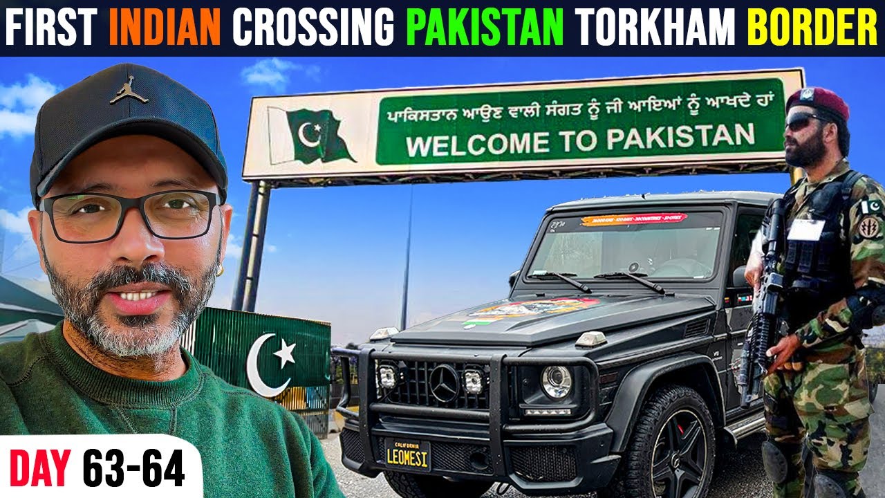 Indian at Afghan/Pakistan Border Crossing S1 Ep-44 USA🇺🇸 to INDIA🇮🇳 50,000 Kms | 32 countries