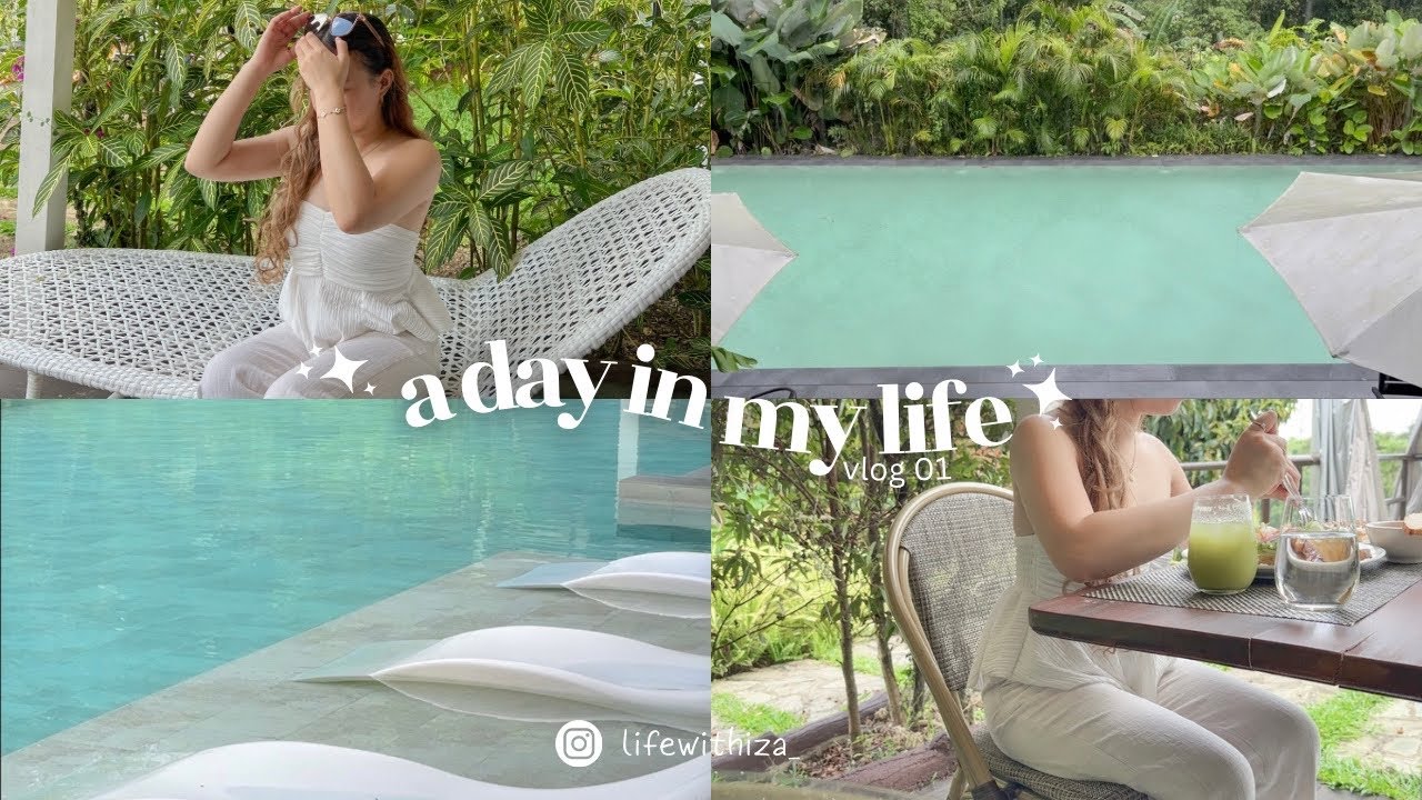 a day in my life ♡ hidden gardens resort in davao