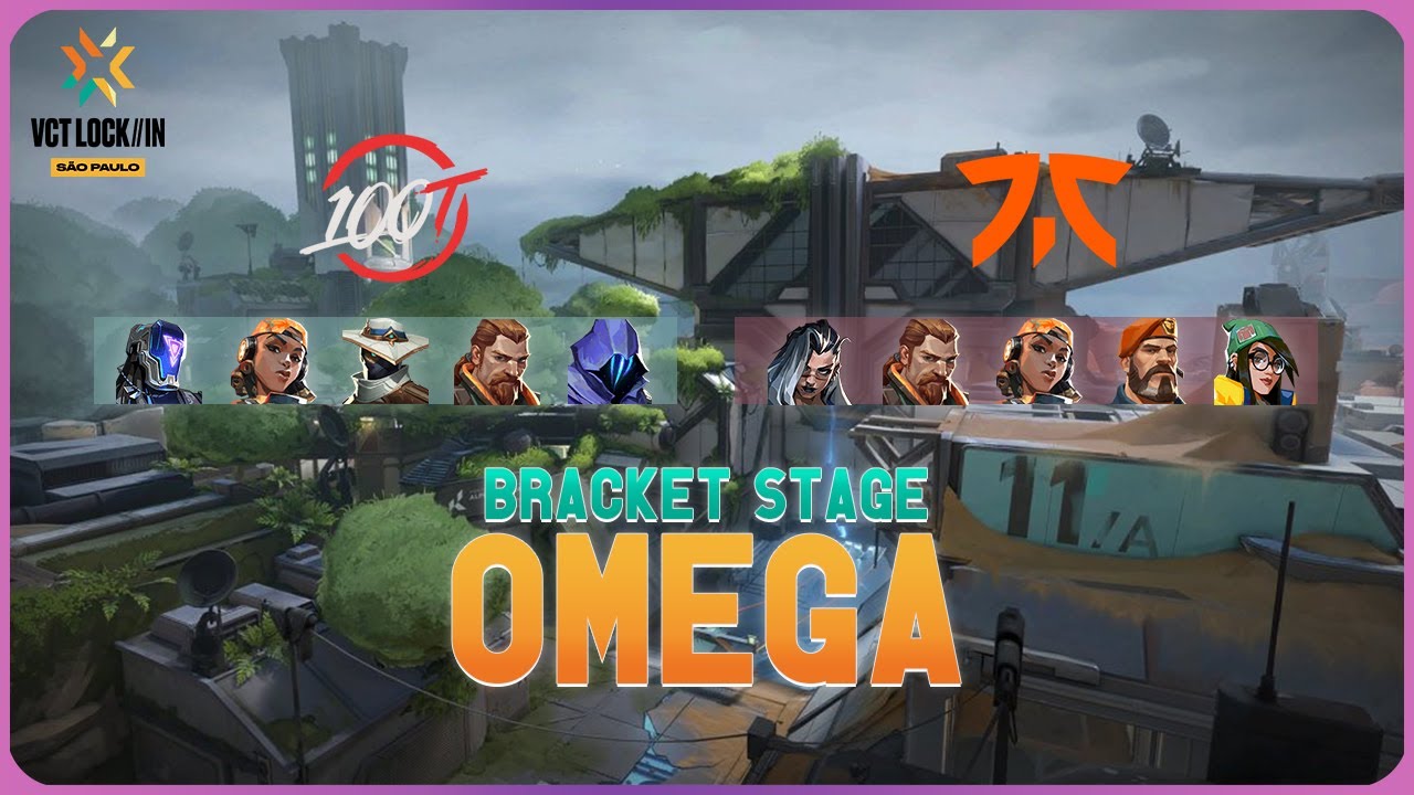 100T v Fnatic Fracture LOCK//IN Brazil VCT Sliggy POV