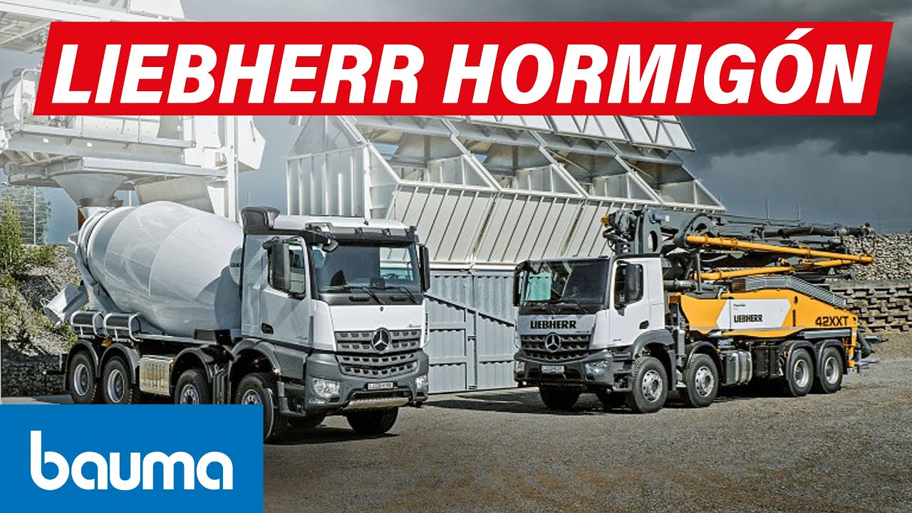 [ BAUMA 2022 ] Novedades en Equipos de Hormigón LIEBHERR | LIEBHERR Hormigón | Mercado vial TV