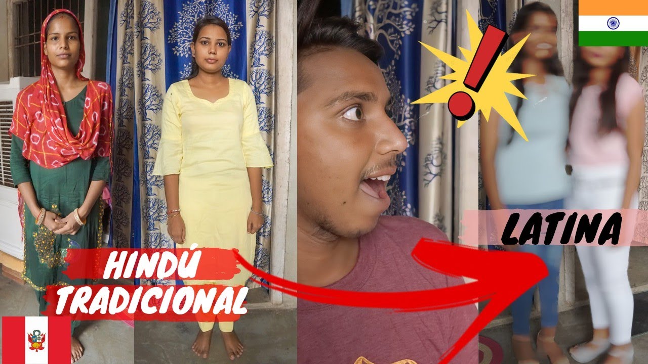 LES HICE UN CAMBIO DE LOOK RADICAL ~ De ropa tradicional Hindú a ropa occidental