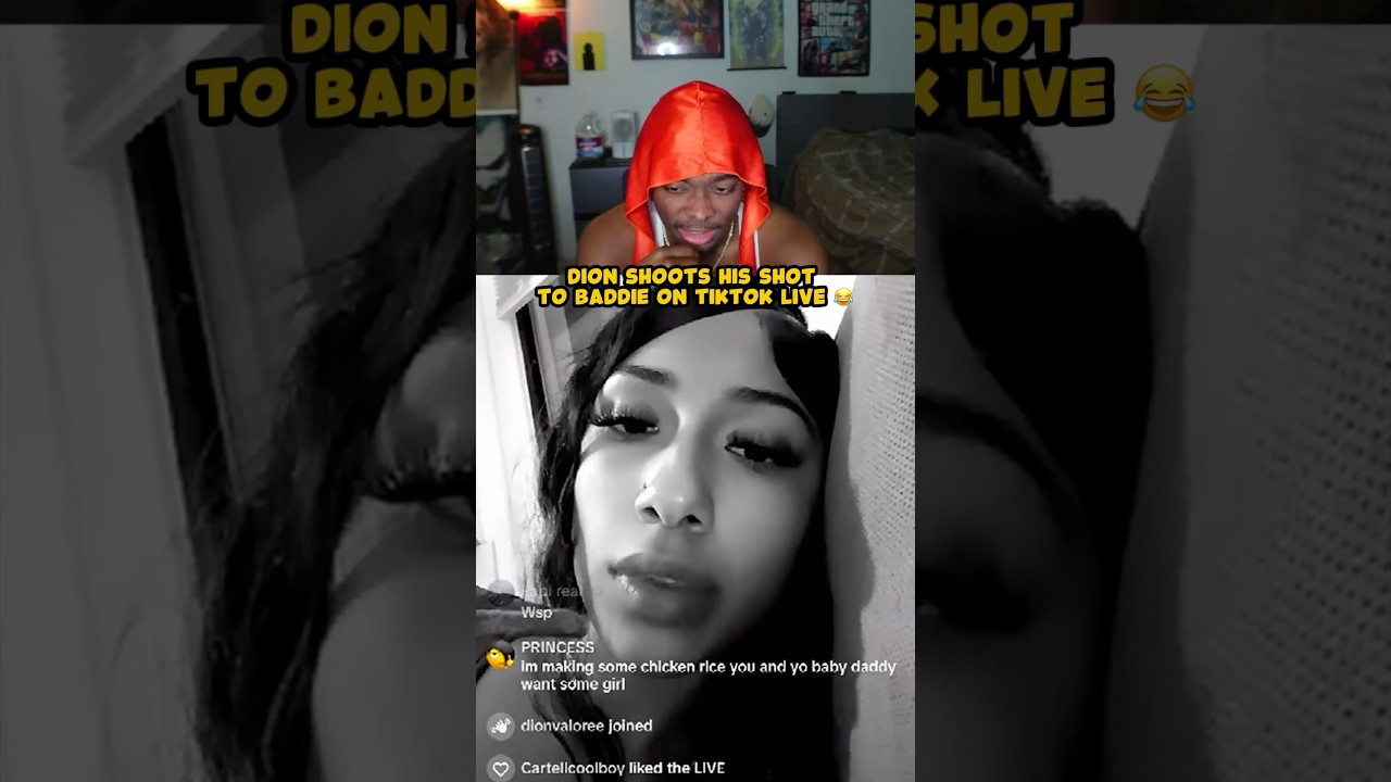 Dion Valore Shoots His Shot To Baddie 😳