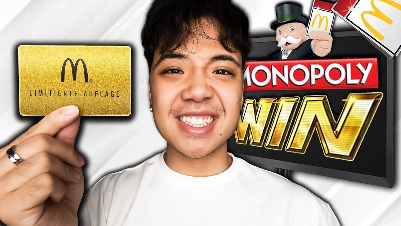 Lohnt sich das McDonalds Monopoly Gewinnspiel 2022? (Experiment)