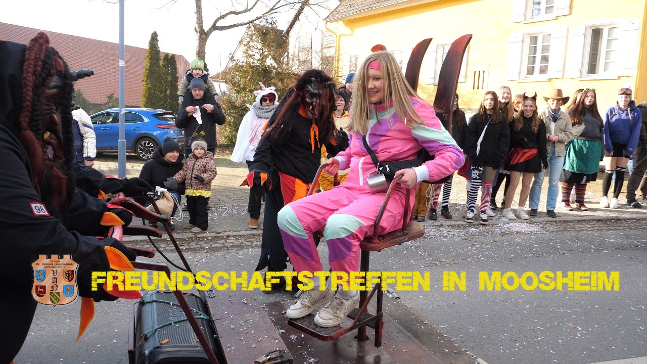 Fasnet VAN Freundschaftstreffen in Moosheim Teil 3