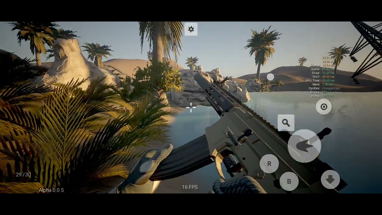 Sam's Sandbox Gameplay (UE5 Mobile Tech-Demo)