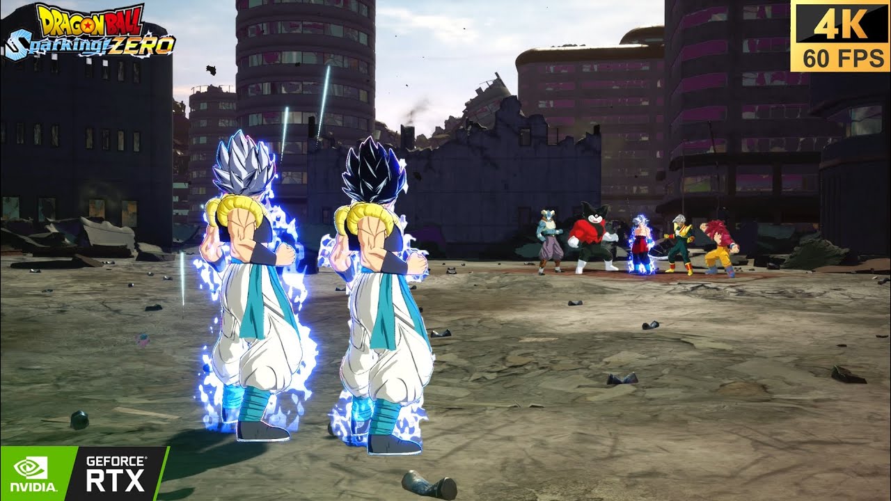 Gogeta VS Super Warrior's, Epic & Intense Clash, Dragon Ball Sparking Zero, 4K 60FPS.
