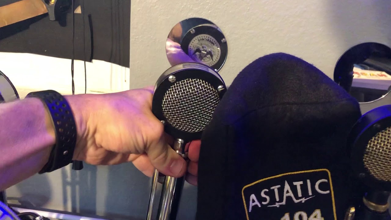 A Video Tour of my Astatic D-104 Microphone Collection