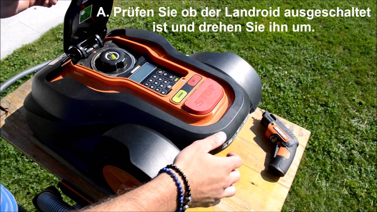 WORX Landroid Winterservice (Self-Service Anleitung)