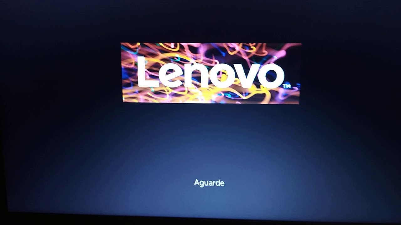 Restaurando Lenovo ideapad com problemas na inicialização