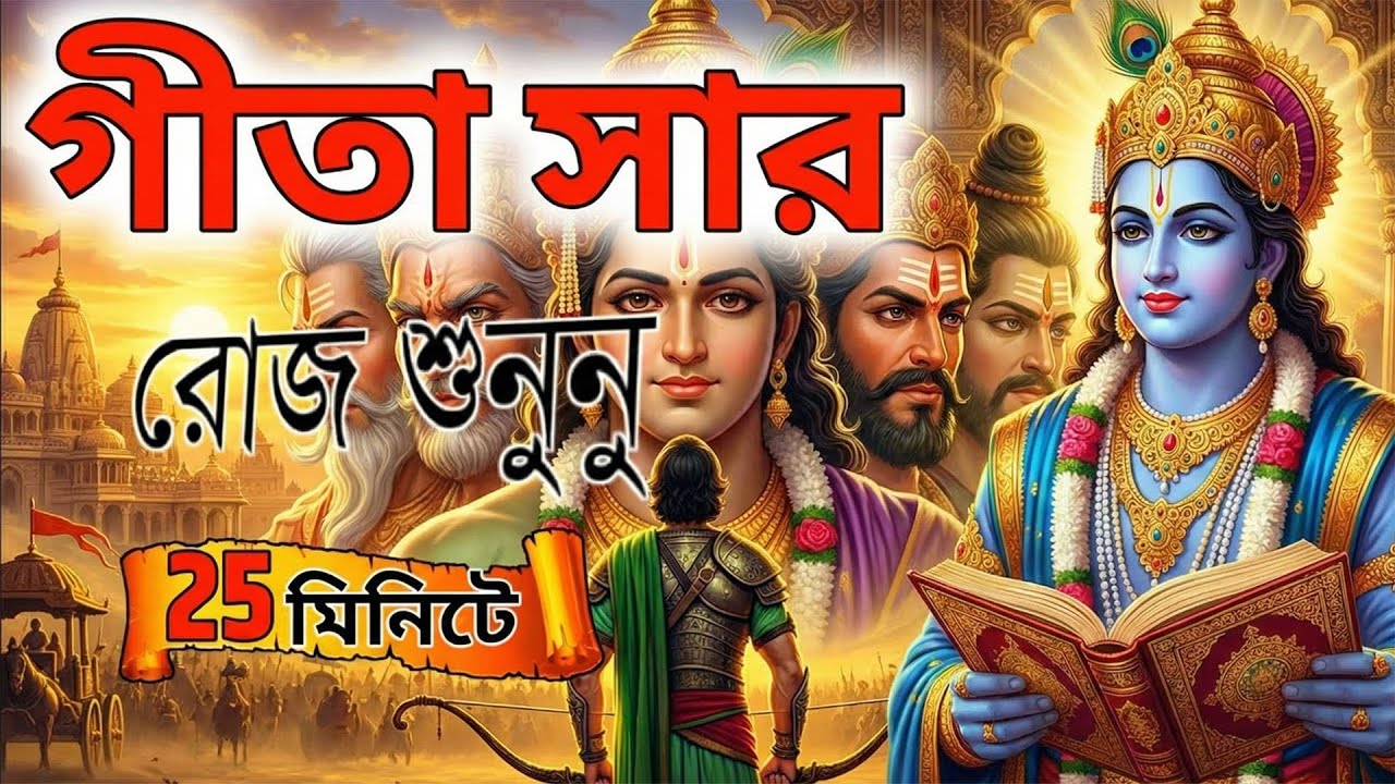 ভগবত গীতার শ্রেষ্ঠ অমূল্য বাণী | Bhagwat Geeta Saar In Bangla | Bhagwat Geeta sar | Bhagwat Geeta