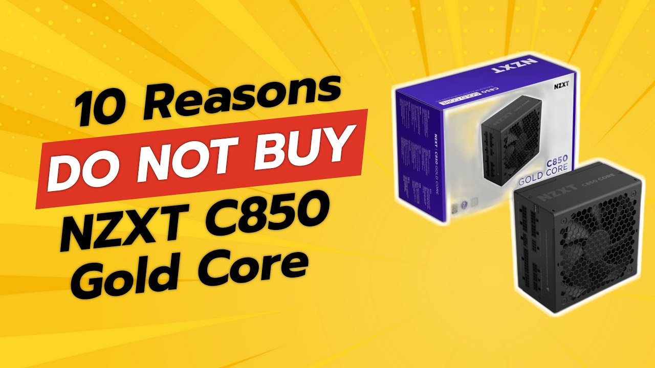 Обзор блока питания NZXT C850 Gold Core 🔌⚡ 850 Вт ATX 3.1 &ndash; 10 причин НЕ покупать