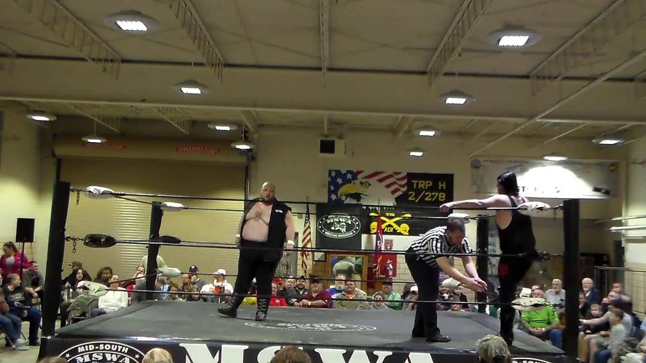 Big Bad John vs Charles Allen MSWA Wrestling