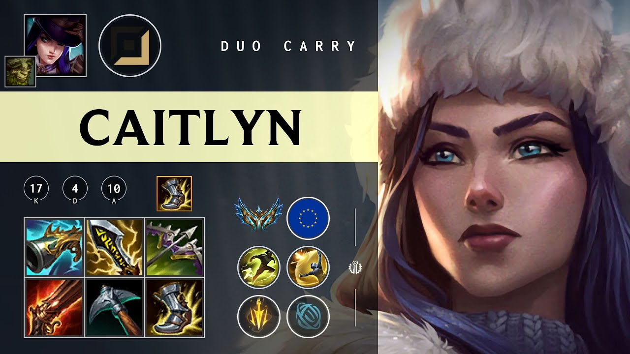 Caitlyn ADC vs Kalista - EUW Challenger Patch 26.02