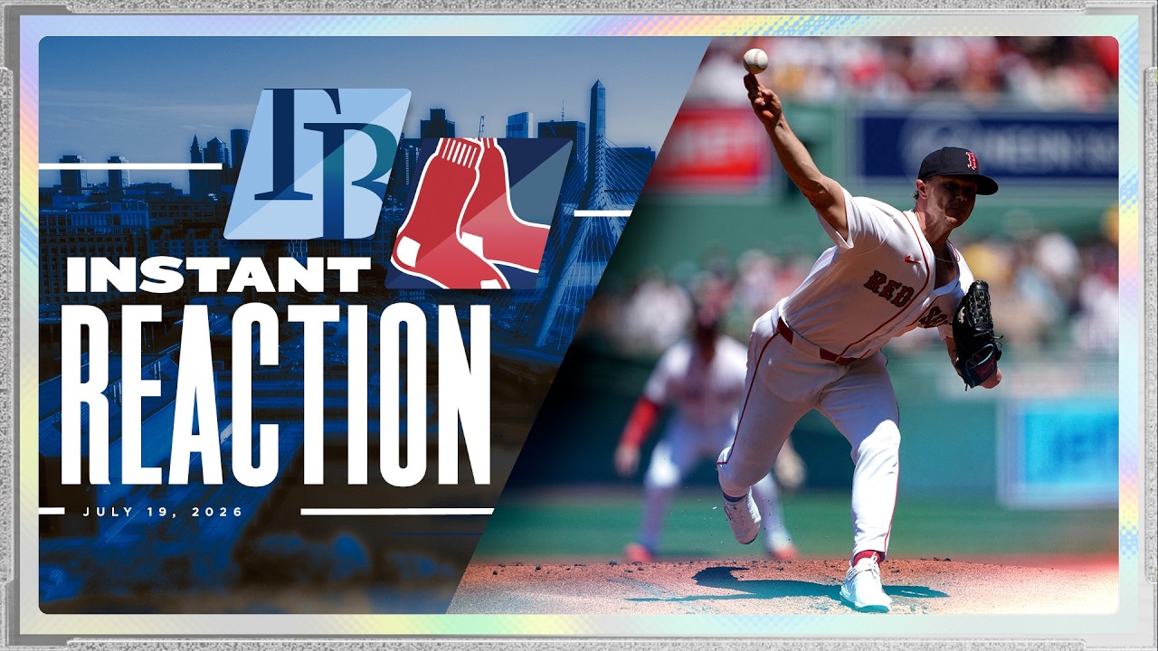 МОМЕНТАЛЬНАЯ РЕАКЦИЯ: Red Sox и Rays завершили серию на Фенуэй-парк