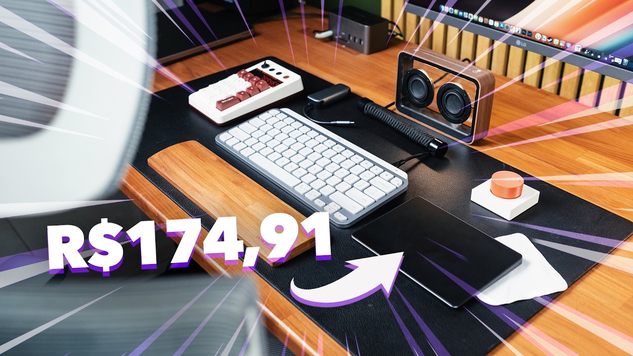Produtos de Setup BARATOS para PRODUTIVIDADE que eu comprei | Por menos de R$300,00