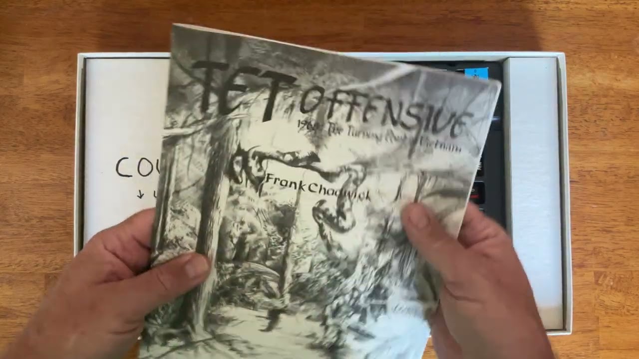 Tet Offensive GDW Games UNBOXING