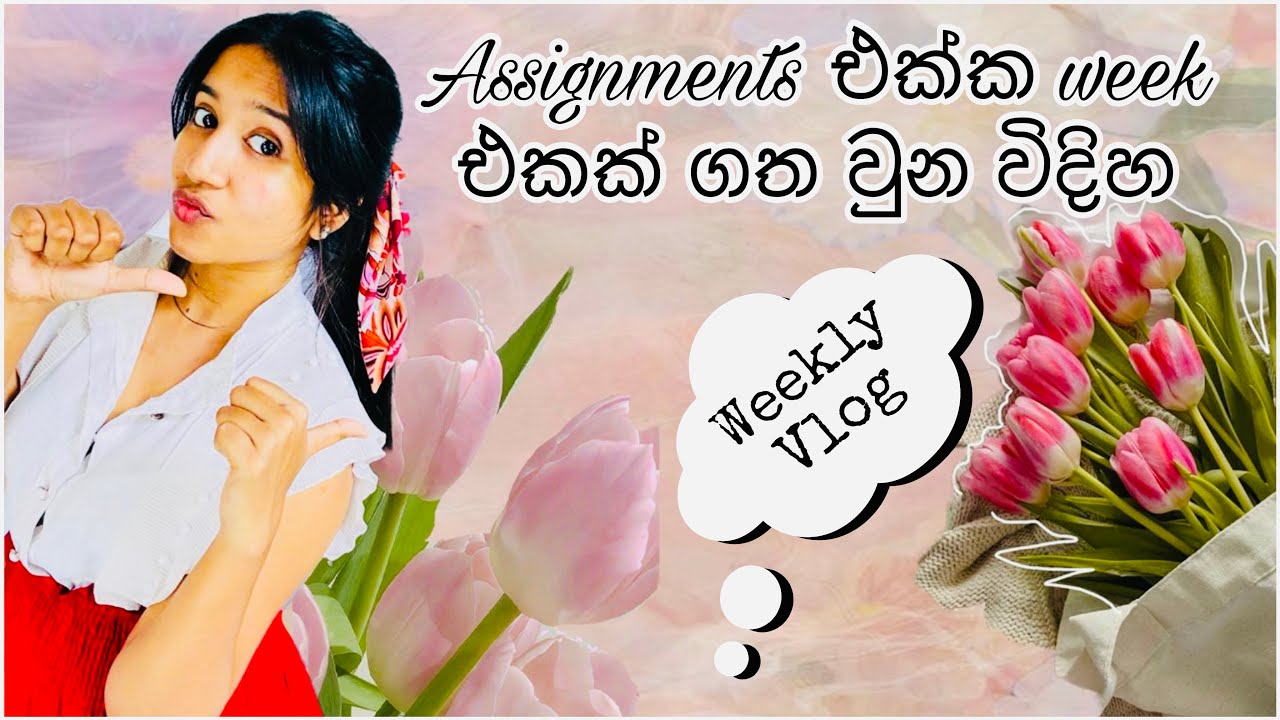 Assignment week ❤️🤭 /සිංහල Vlog/ වැඩ වලින් පිරැණු සතියක් 💐/ University of Moratuwa #Fashion Design