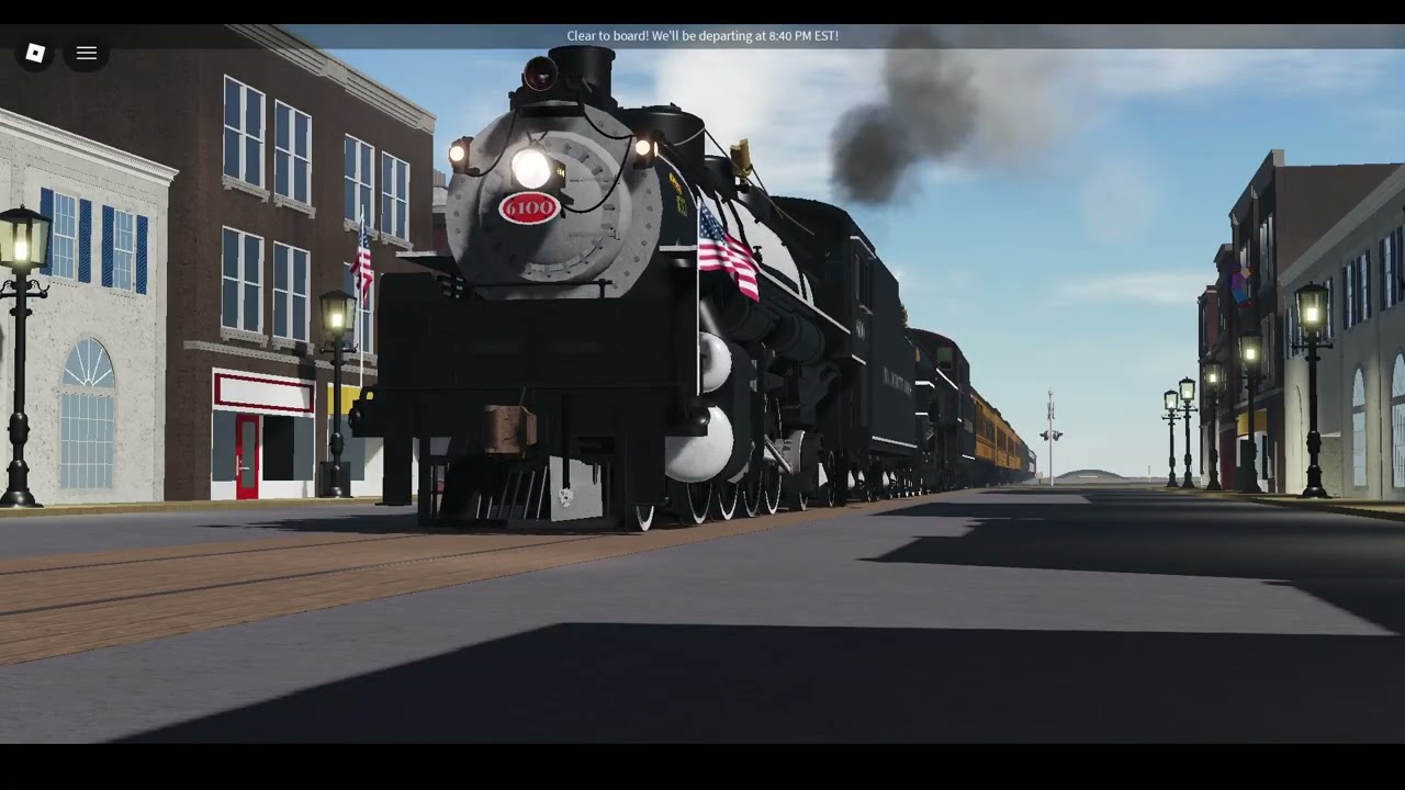 [RBLX] Sun Bar Railroad: Triple Steam Kickoff!!!